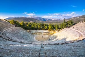Epidaurus: Temple of Asclepius & Theatre with optional audio