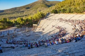 Epidaurus: Temple of Asclepius & Theatre with optional audio